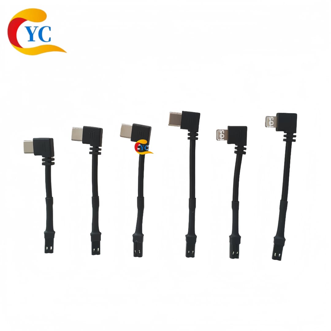 حامل هاتف مغناطيسي مع محول Type-C وكابل شحن بزاوية 90 درجة وموصل USB للشحن السريع بطول قابل للتعديل - 2