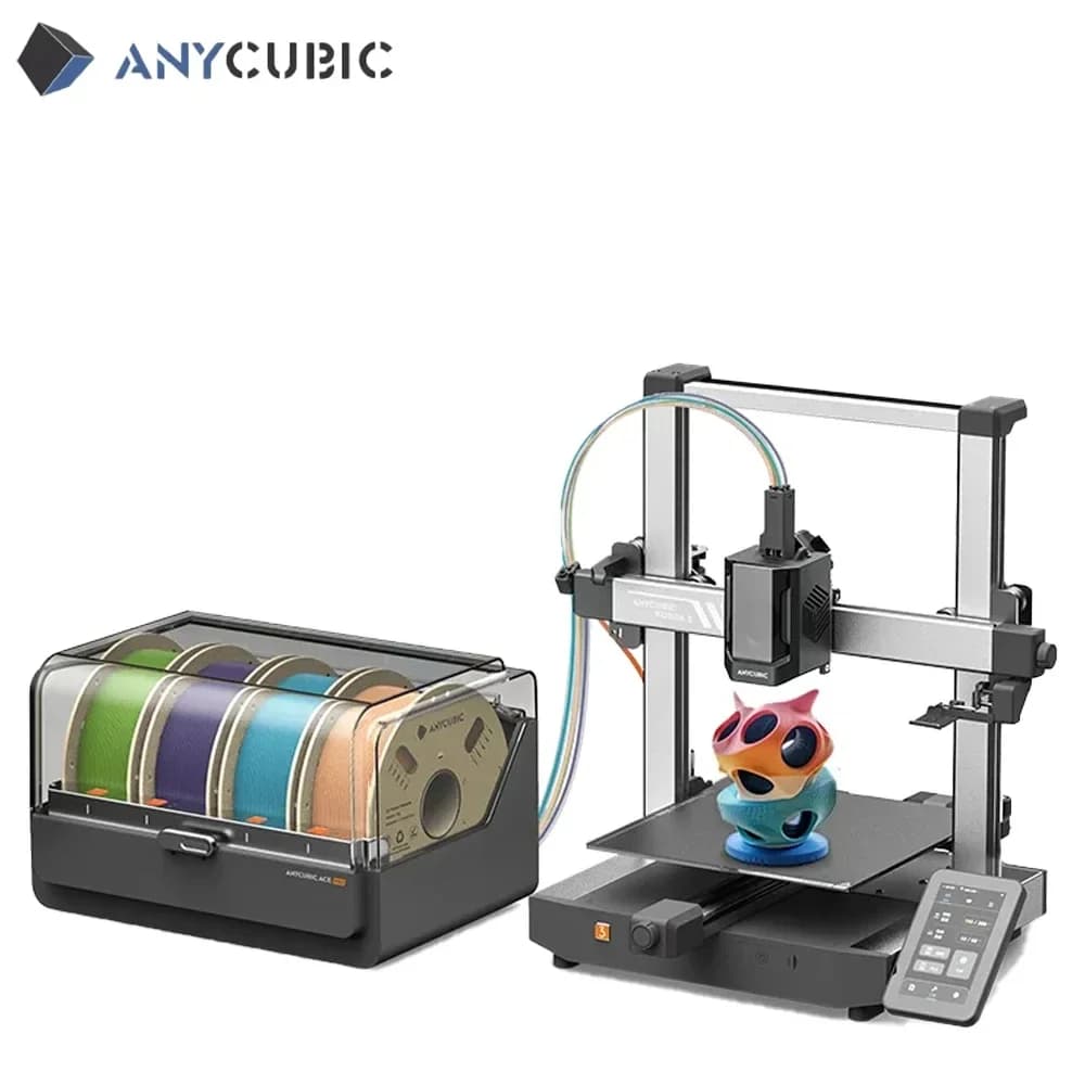 Anycubic Kobra 3 Combo Multi-Color Printing 4 to 8 Colors Max 600mm/s printing speed Anycubic FDM 3D Printer