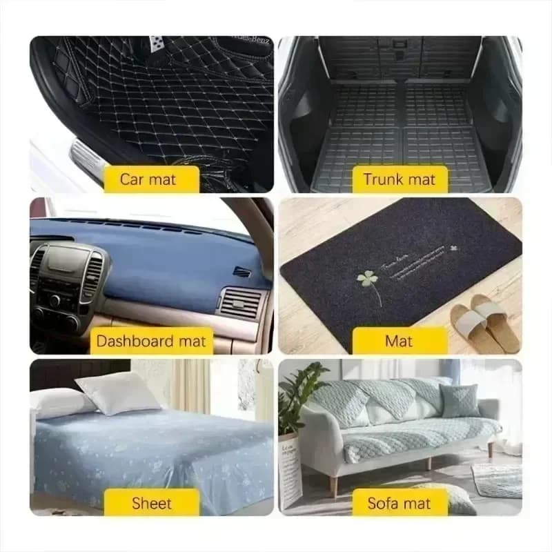 Carpet Fixing Stickers Double Faced High Adhesive Car Carpet Fixed Patches Home Floor Foot Mats Anti Skid Grip Tapes - 6