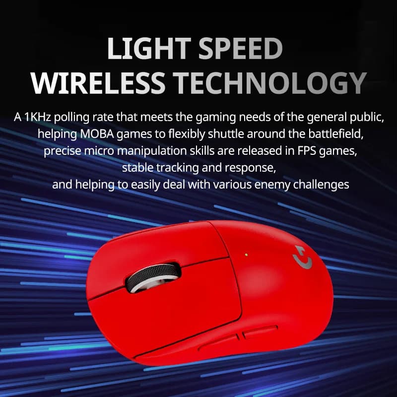 Logitech G PRO X Superlight 2 SE wireless gaming mouse, HERO 2 sensor, 44000DPI, 888IPS, G hub, Type-C interface - 5