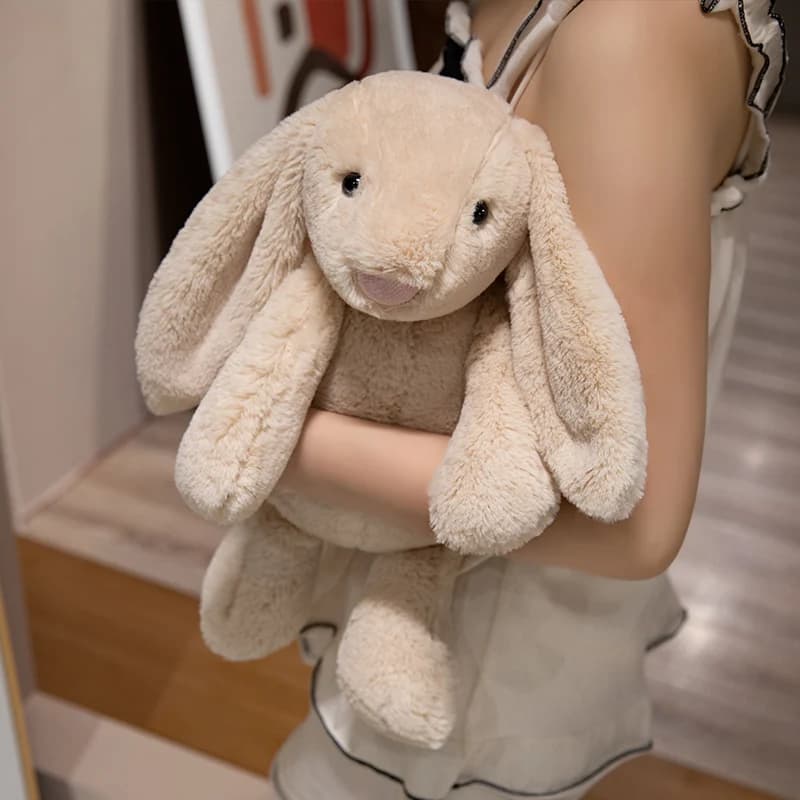 Cute Lop Rabbit Plush Toy Soft Stuffed Long Ears Bunny Doll Funny Baby's Sleeping Companion Delicate Home Decoration Kids Gifts - 5