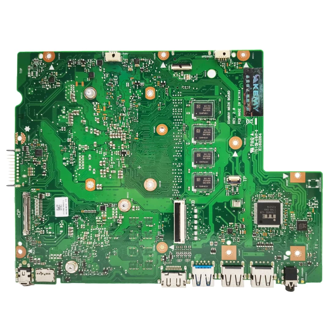 لوحة أم لابتوب ASUS X540UV متوافقة مع X540UB وX540UBR وX500U وX543U وR540U وP540U وF540U وA540U وK540U بمعالجات I3 وI5 وI7 وذاكرة 4/8 جيجابايت - 3
