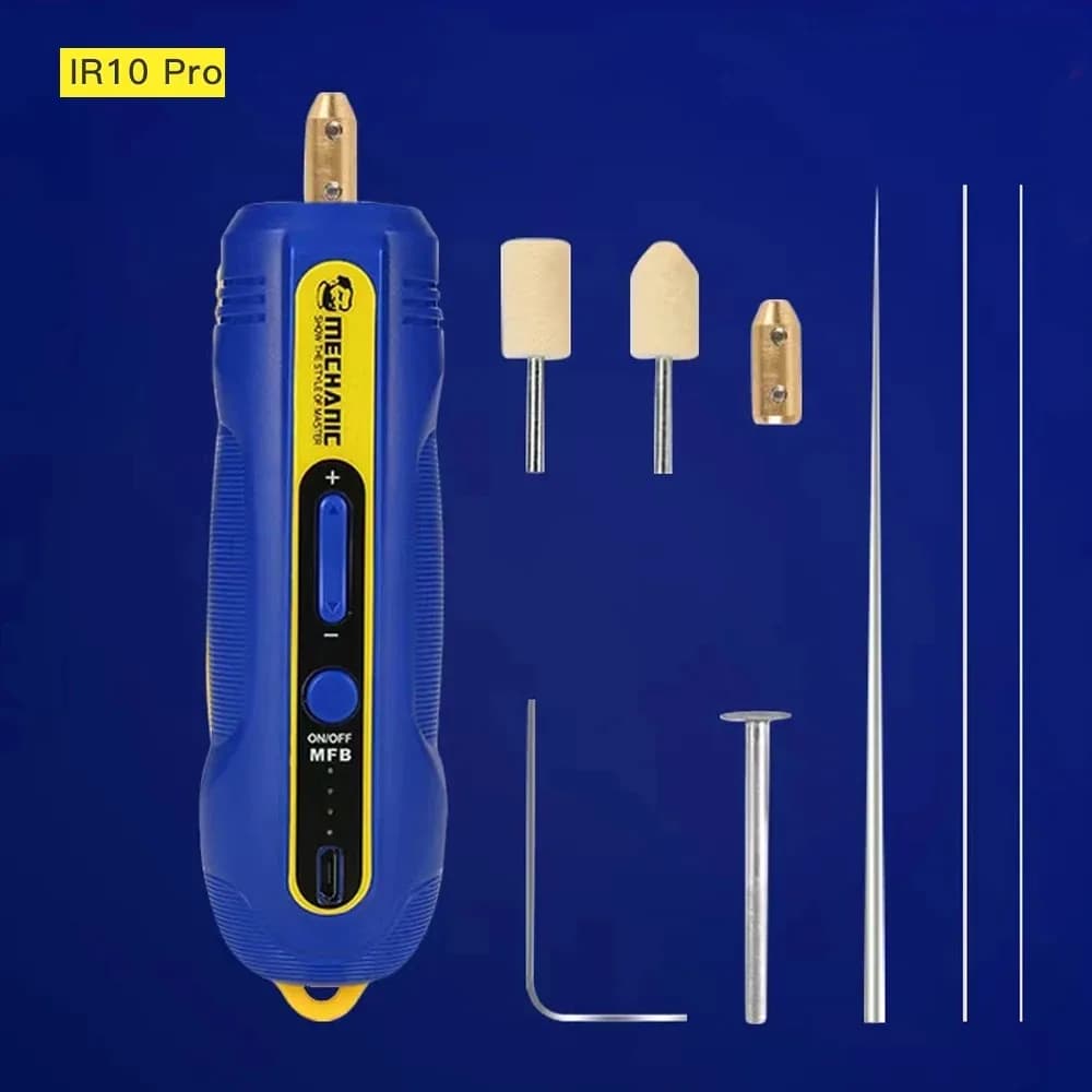 MECHANIC IR10 Pro IR13 IR14 IR16 Electric OCA Glue Removal Tools Rechargeable for Phone Screen Cleaning Grinding Cutting Polish - 2