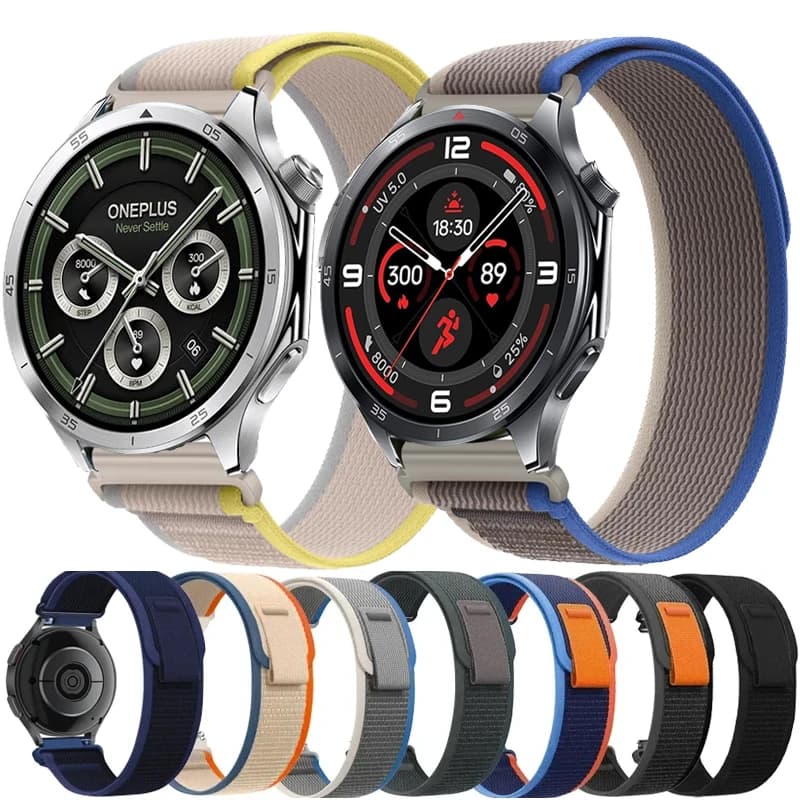 22mm Trail Loop Bracelet OnePlus Watch 3 2 2R/OnePlus Watch 46mm Sport Band For Oppo Watch X X2 4 Pro/Realme Watch S2 S 2 3Pro