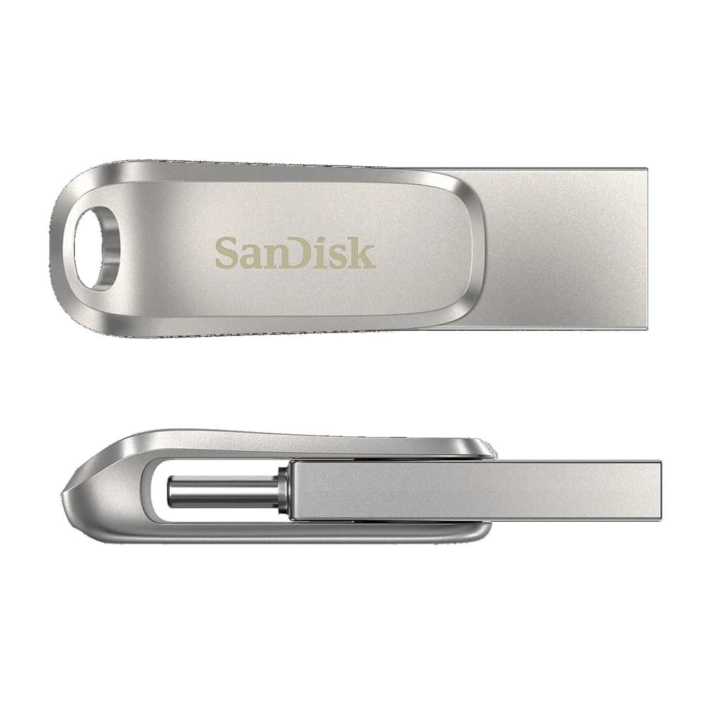 100% Original SanDisk USB Flash Drive 32GB 64GB 128GB 256GB 512GB Type-C OTG USB 3.1 Memory Stick Metal U Disk SDDDC4 Pendrive - 4
