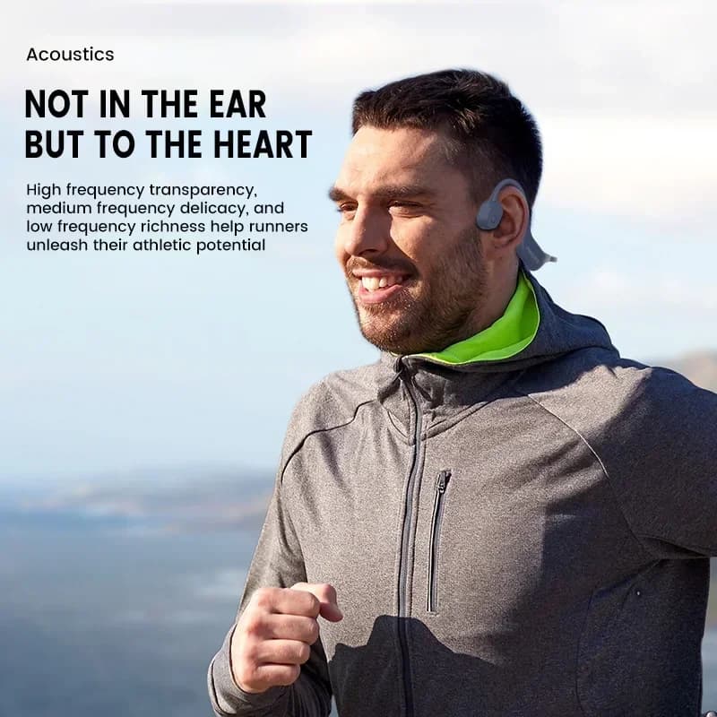 Philips TAA6609C Bone Conduction Outdoor Sports Earphone Bluetooth 5.4 HiFi Stereo Calls Wireless Headset Music Gaming Headphone - 2