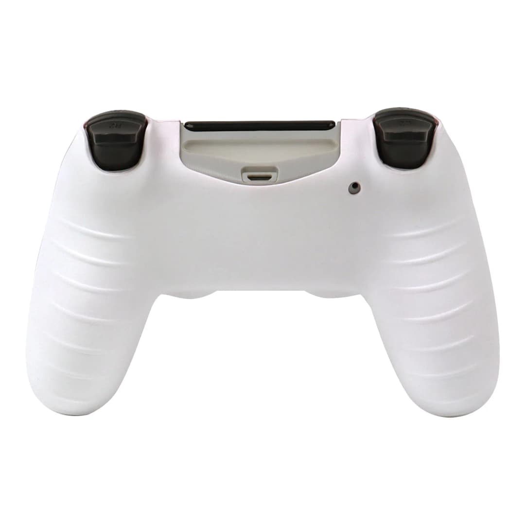 Silicone Case for PS4 Controller Protective Cover with 2 Thumb Grips Anti-Scratch Shockproof Gamepad Skin for PS4 Game Joystick - 3