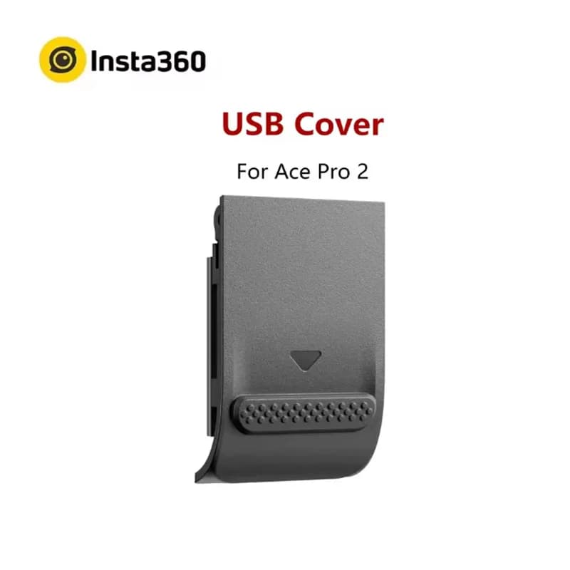 إكسسوار Insta360 Ace Pro 2 الرسمي - غطاء فتحة الشحن/USB/بطاقة SD (الإطار الجانبي) | واقي منفذ مقاوم للماء والغبار - 2
