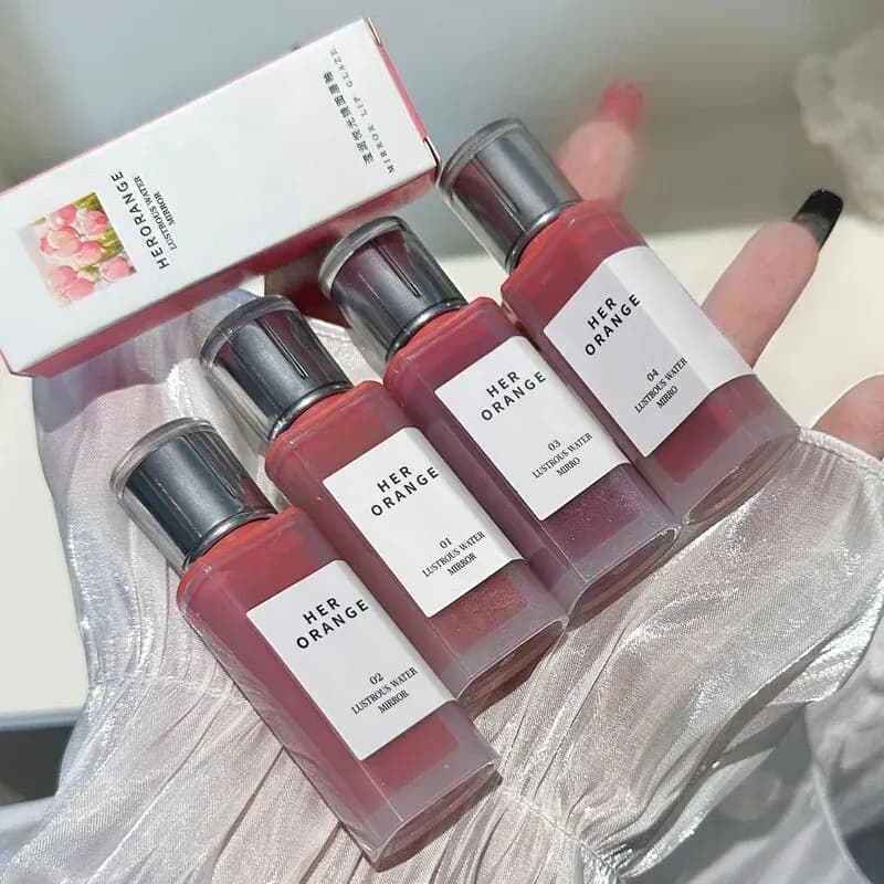 ملمع شفاه غير لاصق، يدوم طويلاً، مقاوم للماء، غير لامع، بأسعار معقولة - 6