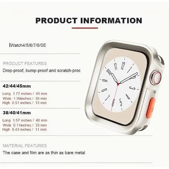 Bumper Soft Silicone Case For Apple Watch 11 10 9 8 7 6 SE 5 Anti-drop Matte Cover For iwatch 49mm 41mm 42mm 46mm 40mm 44mm 45mm - 3