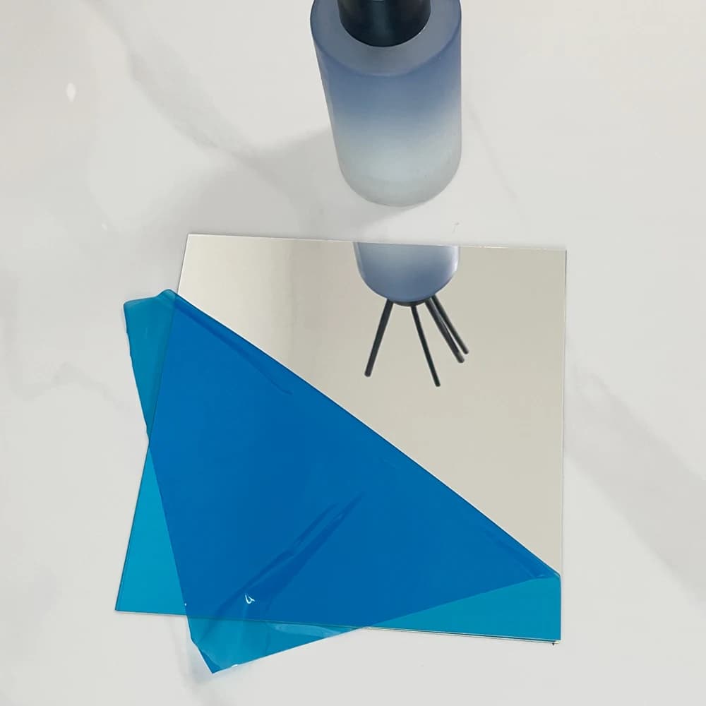 ترقية: 0.2 مللي متر thickness-15x15cm كما مرآة داخل 50 سنتيمتر بلاط الجدار ملصق مربع قلم اللصق الذاتي على ديكور للمنزل سهل التركيب بالجملة - 3