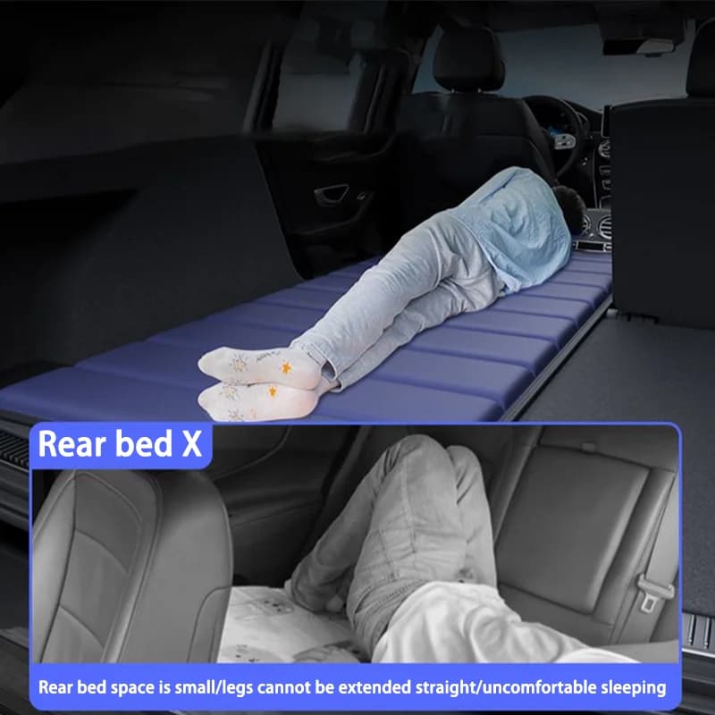 Travel Bed Car mattress single bed car folding car rear trunk portable sleeping mat leveling mat suv sleeping mat - 3