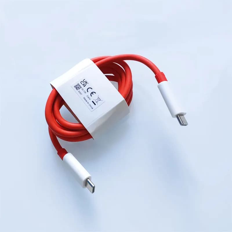 New Oneplus 160W EU US Charger Fast SuperVooc 10A USB C To USB C PD Cable For 1+ 12 11 10 Ace 2 10 9 Pro 11R 10T 9RT Nord/ Pad - 6