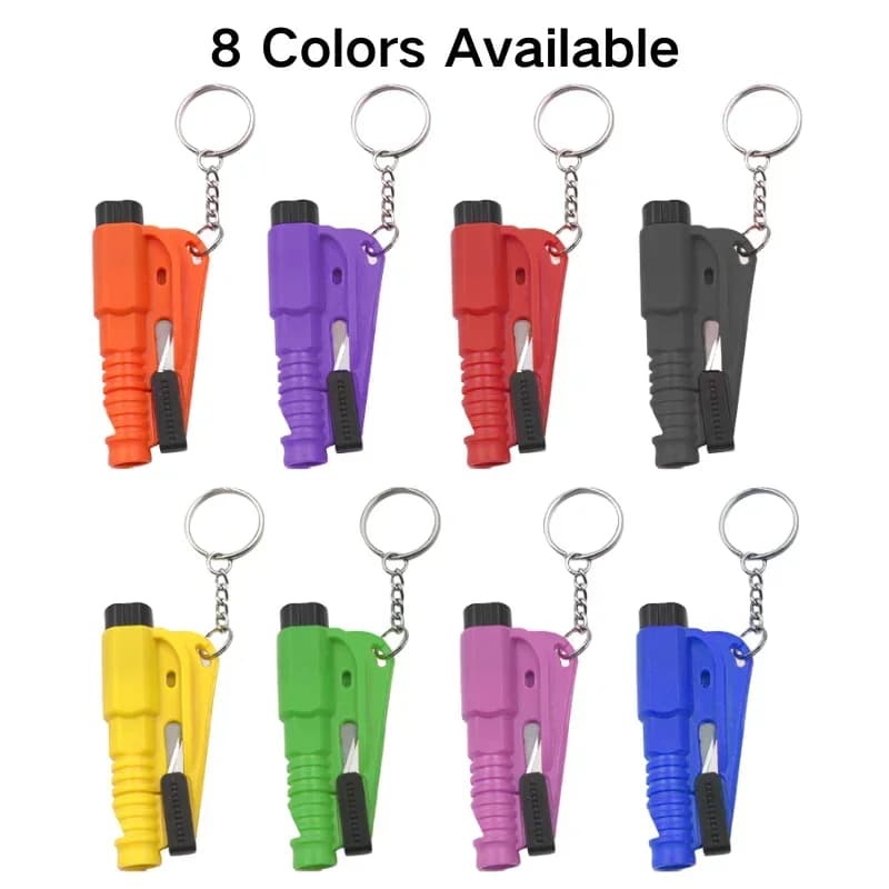 3 in 1 Safety Hammer Car Emergency Rescue Car Escape Tool Window Breaker Seat belt Cutter Compact Emergency Hammer Escape Tool - 6