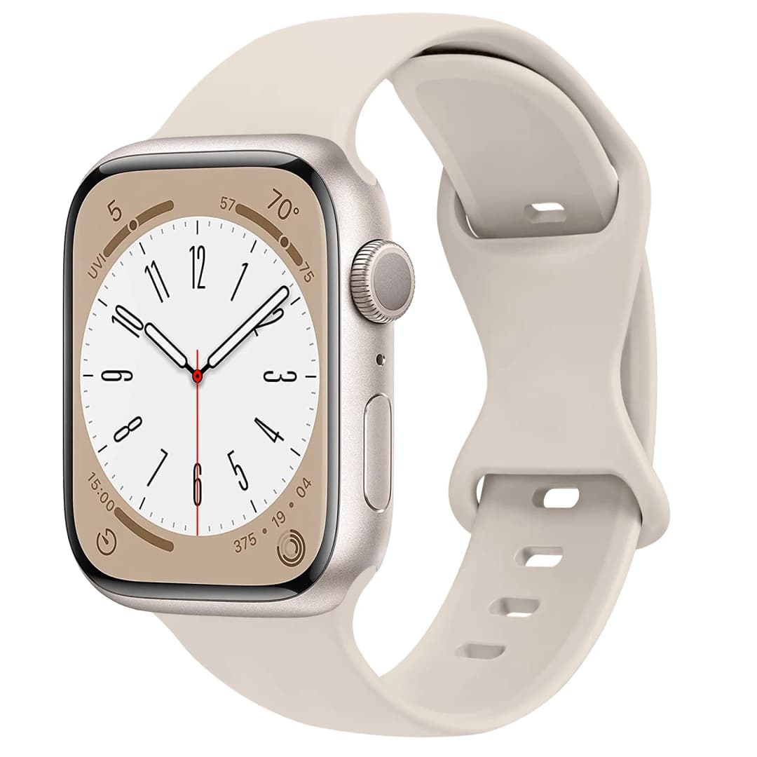 حزام سيليكون لشريط التفاح ، كوريا مطاطي ، سلسلة iWatch 9 ، 8 ، 7 ، 6 ، 3 ، SE ، Ultra 2 ، 44 ، 40 ، 49 ، 45 ، 41 ، 42 ، 38 - 5