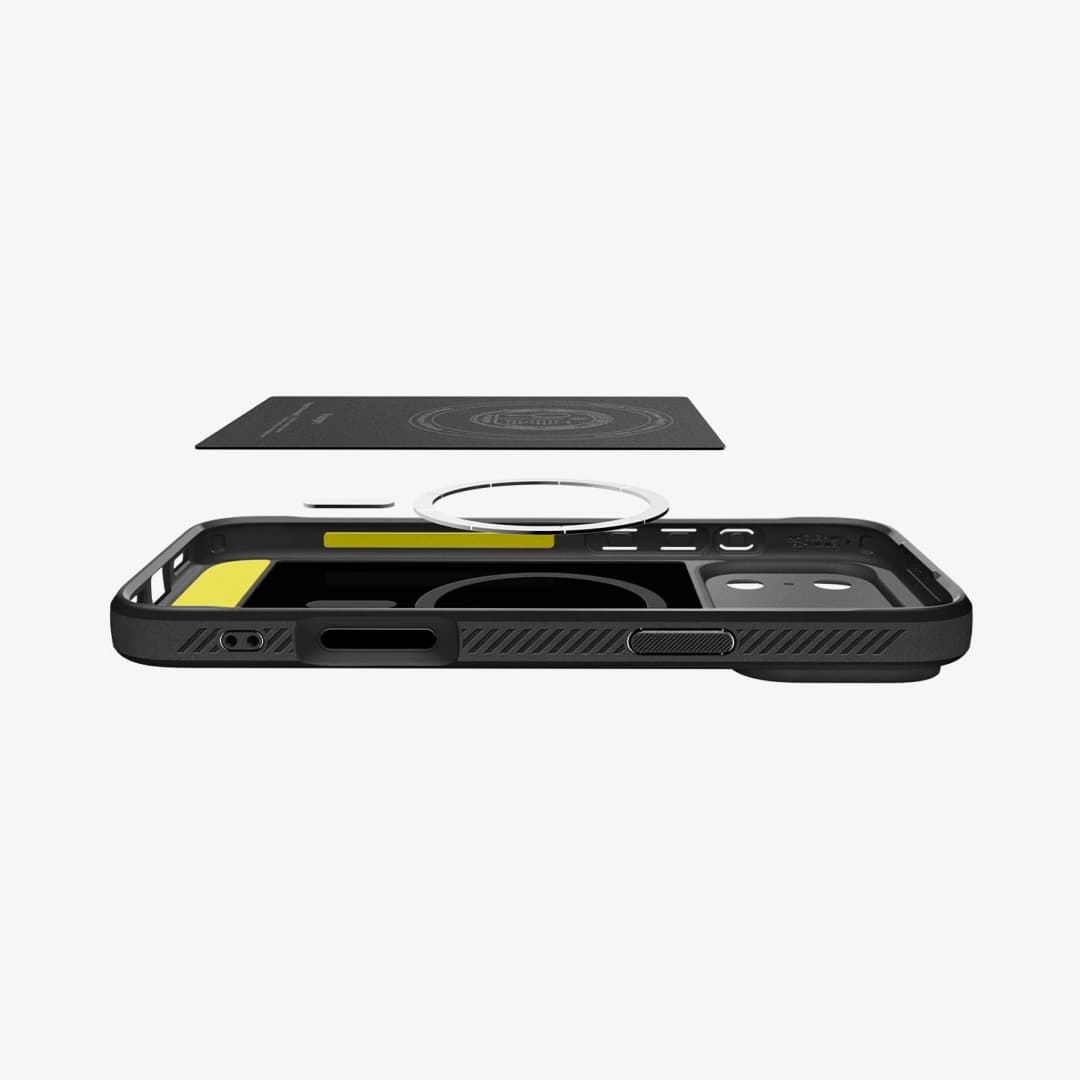 Spigen Rugged Armor Magnetic Case Simple Shockproof Magnetic Cover Compatible for iPhone 17 Pro Max air - 5