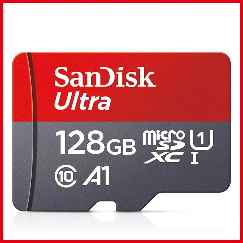 بطاقة ذاكرة Sandisk TF SD MicroCard بسعة 512 جيجابايت و256 جيجابايت و128 جيجابايت و64 جيجابايت و32 جيجابايت، بطاقة ذاكرة TF micro sd، فئة A1-10 UHS-1 - 5