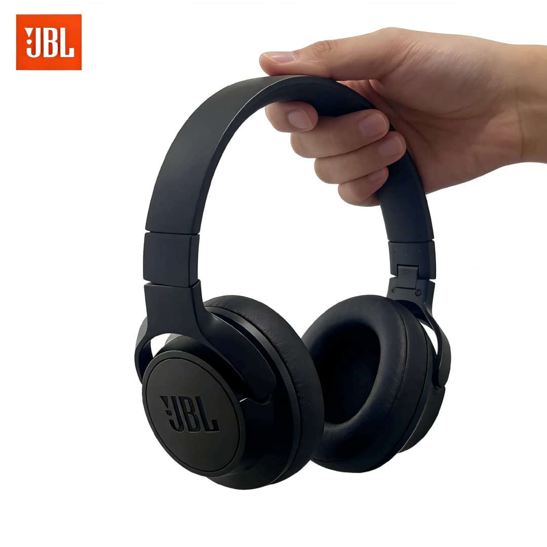 سماعات رأس بلوتوث لاسلكية JBL Tune 760NC مع إلغاء الضوضاء النشط، سماعة رأس للألعاب مع ميكروفون، سماعات رأس لاسلكية T760NC