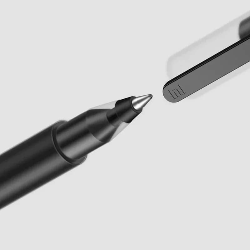 Xiaomi Super Durable Writing Sign Pen 0.5mm Gel pen Signing Pens Smooth Switzerland Refill Red Black Ink Pen Ballpoint Pen - 5