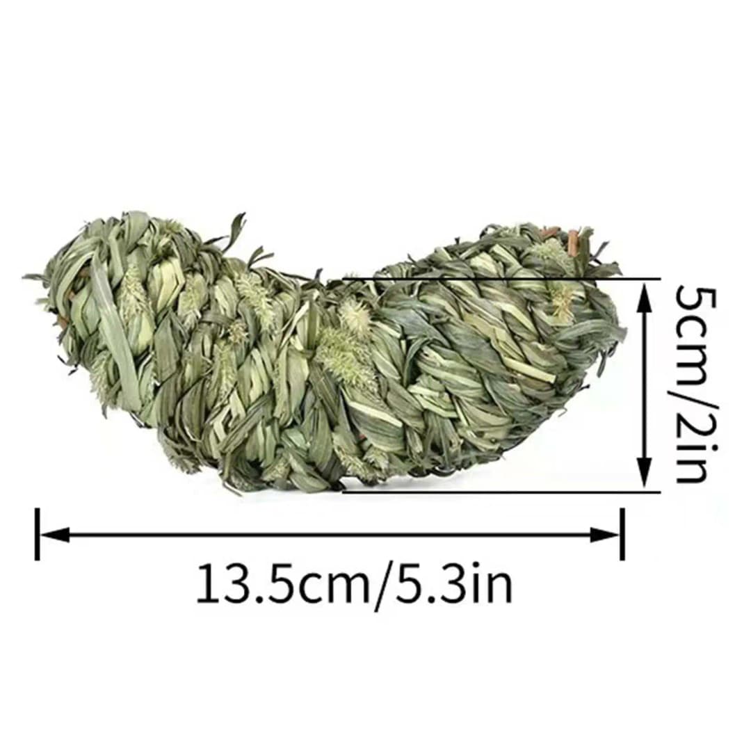 كرات مضغ للحيوانات الصغيرة، ألعاب نشاط لمضغ الأسنان للأرانب والخنازير الغينية والحيوانات الصغيرة الأخرى - 6