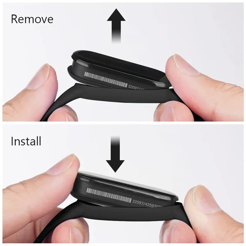 Strap For Xiaomi Mi Band 7 6 5 Bracelet Sport Silicone Wristband belt Replacement Smart watch Xiao Mi Band 3 4 5 6 Strap - 3