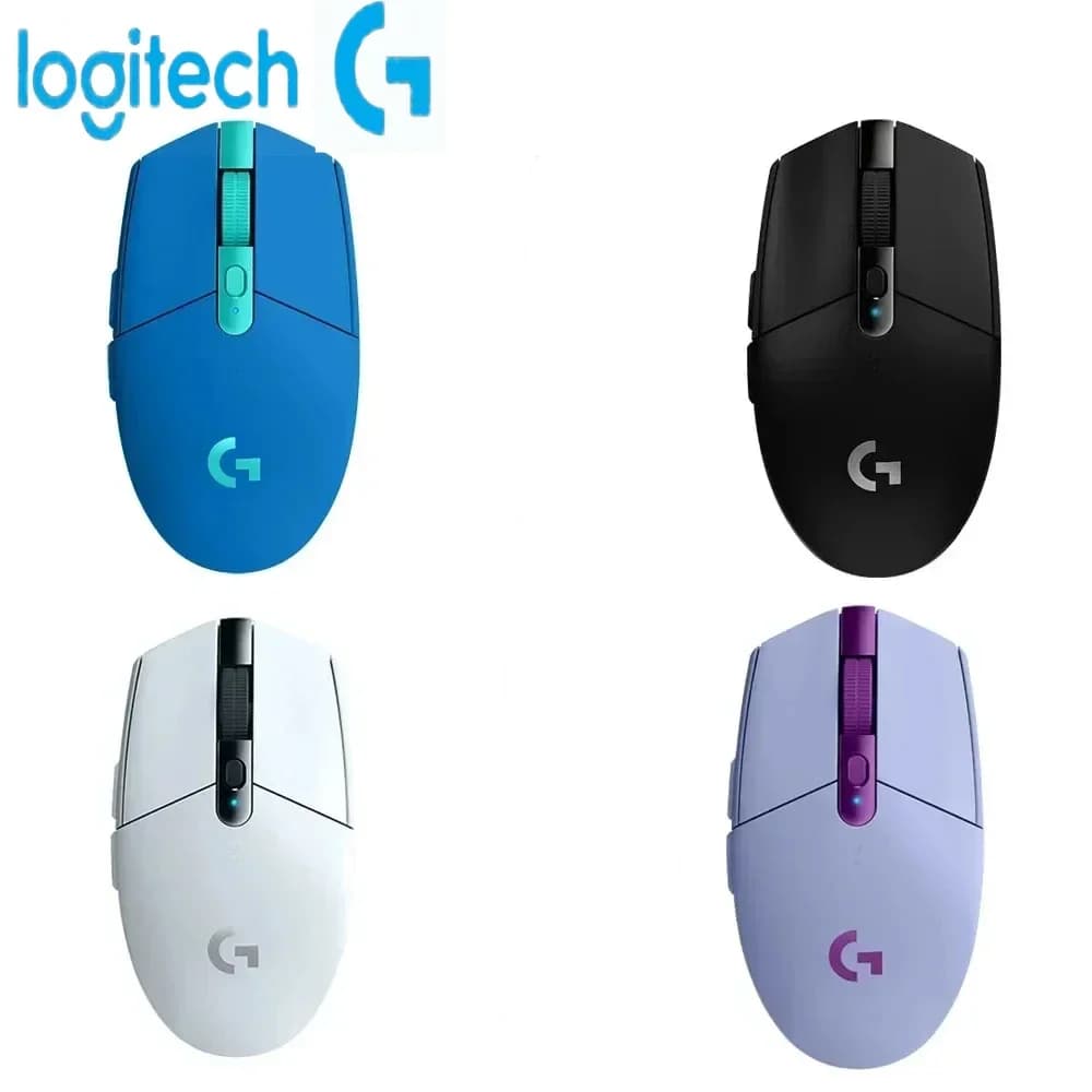 Logitech G304 Ligthspeed Wireless Gaming Mouse, Hero 12K Sensor, 12000DPI, 6 Programmable Buttons, Compatible No Driver Version - 2