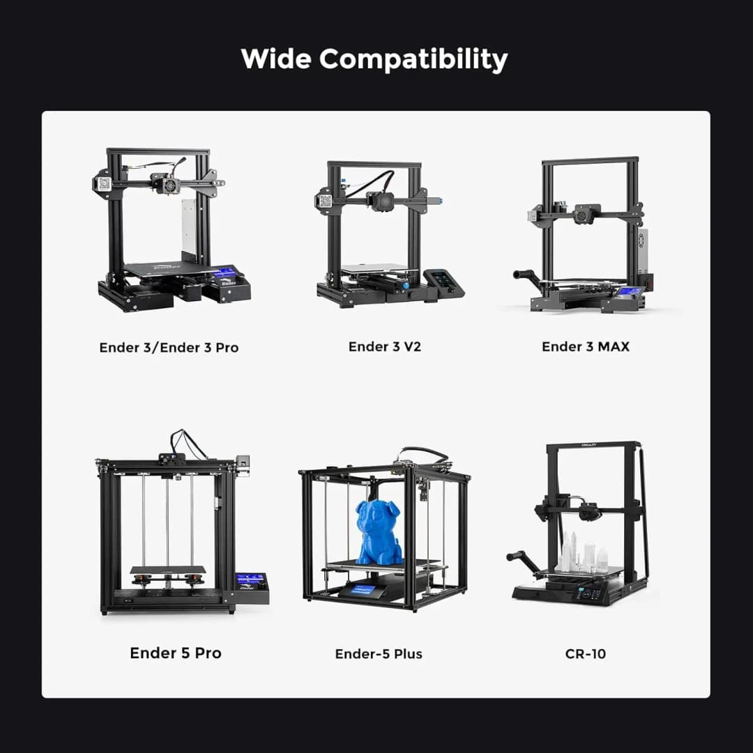 مجموعة ترقية رأس الطرد المباشر Sprite الرسمية من Creality، رأس طرد ثنائي التروس SE، متوافق مع Ender 3/Ender 3 V2 /5/CR 10 - 6