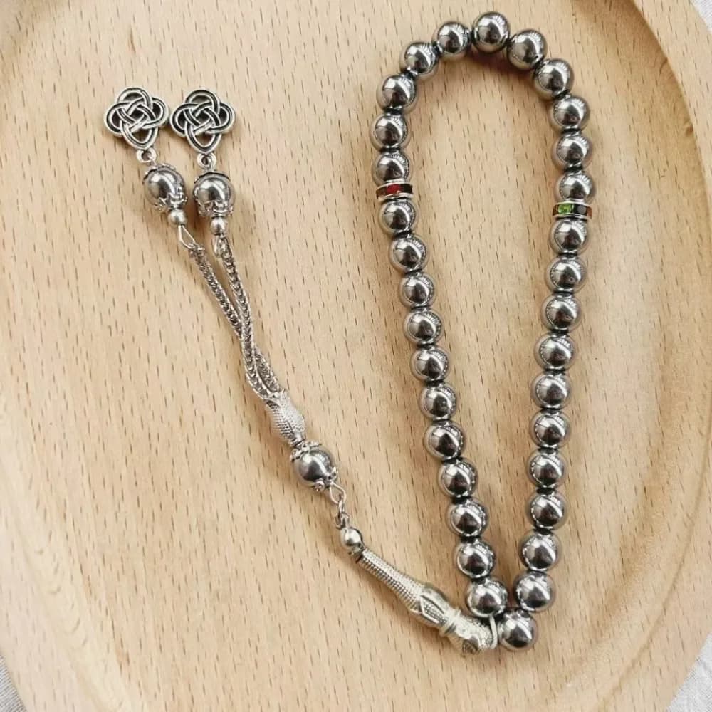 الشرق الأوسط ريترو بسيط مسلم موضة سبج حبات المسبحة يرتديها يوميا مع الصلاة عطلة التجمعات سوار المجوهرات - 4