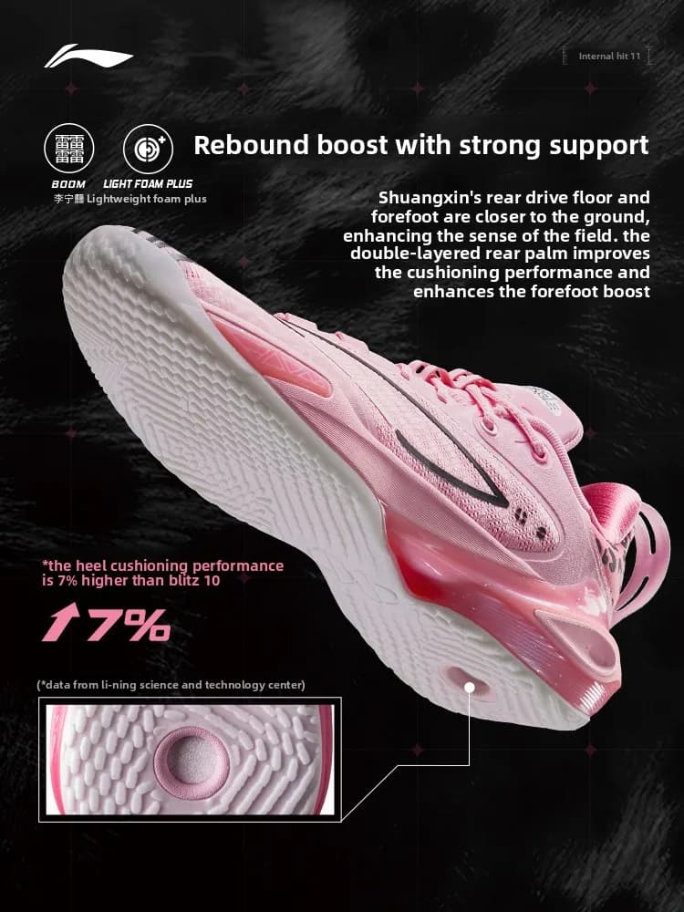 أحذية تدريب كرة سلة احترافية من LI NING للرجال، مقاس منخفض، مقاومة للبلى، امتصاص الصدمات