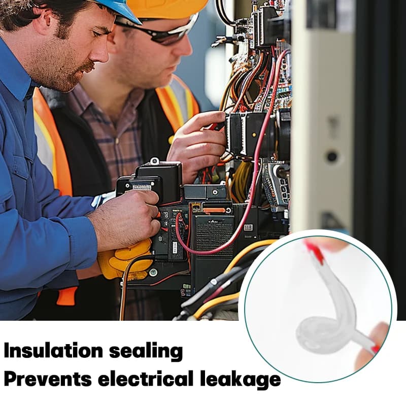 لاصق إصلاح الأسلاك الكهربائية السائل، عازل مائي، معجون عزل، مانع تسرب، طلاء كابلات، لاصق إصلاح، لاصق عزل 15~300مل - 4