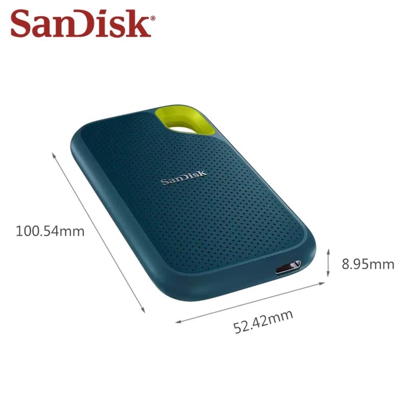 سان ديسك E61 محرك أقراص خارجي USB3.2 Gen محمول نقل عالي السرعة 500 جيجابايت 1 تيرابايت 2 تيرابايت 4 تيرابايت جهاز تخزين للكمبيوتر - 3