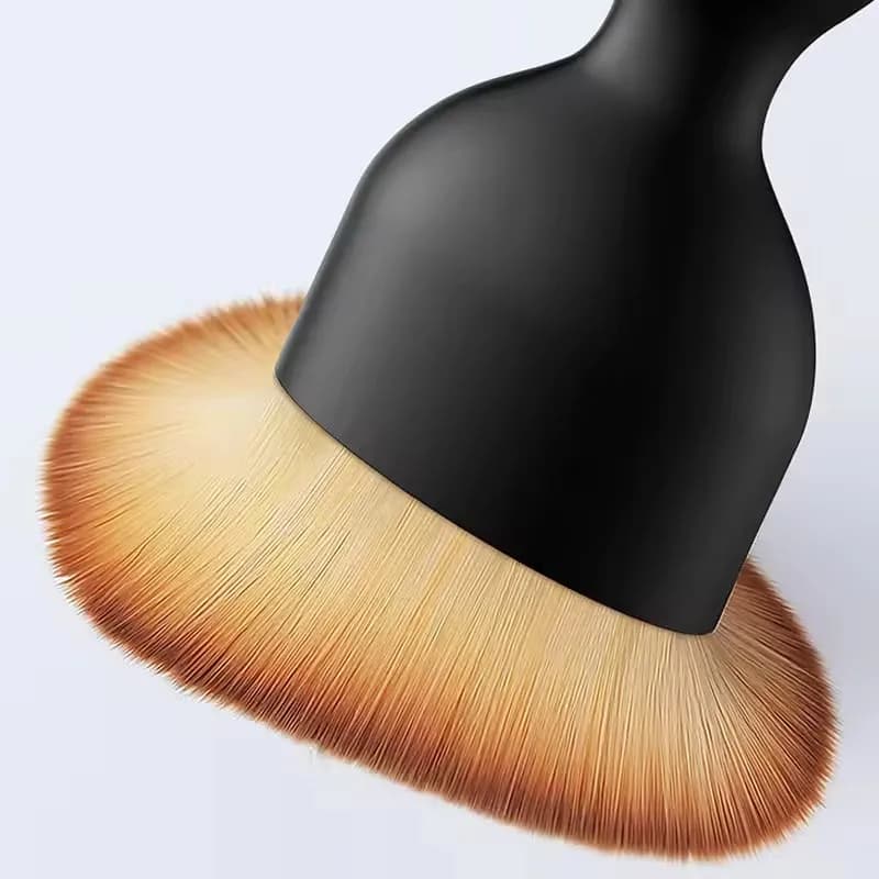 Car Air Vent Cleaning Soft Brush with Casing Car Interior Cleaning Tool Artificial Car Brush Car Crevice Dusting Car Detailing - 4