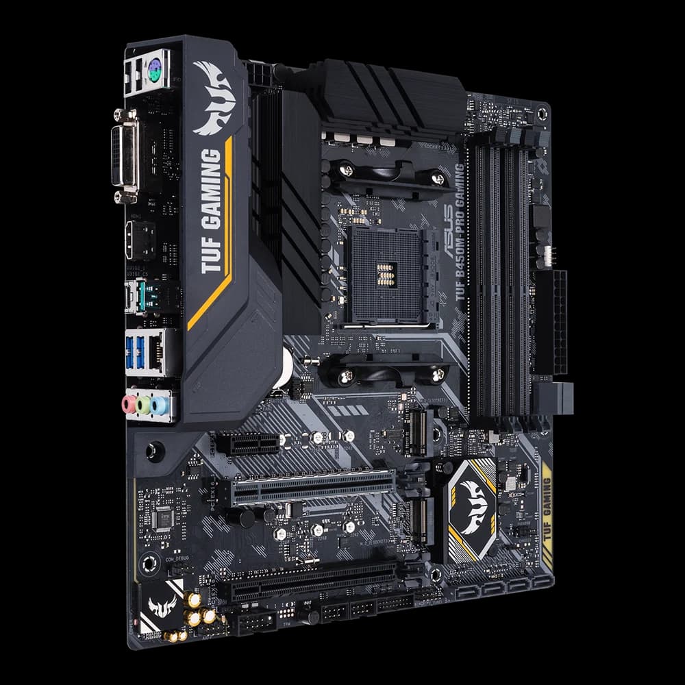 ASUS B450M B450 Motherboard TUF B450M-PRO GAMING AM4 Support Ryzen 5 5600G 5700 5300G 5700 3900 1500 CPUs DDR4 64GB M.2 ATX - 4