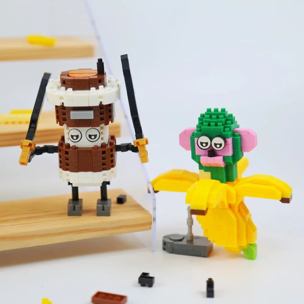 TungTungTung Sahur Building Blocks Stick Figure Premium Building Experience DIY Quality Materials Long-Lasting Durable For Boy - 4