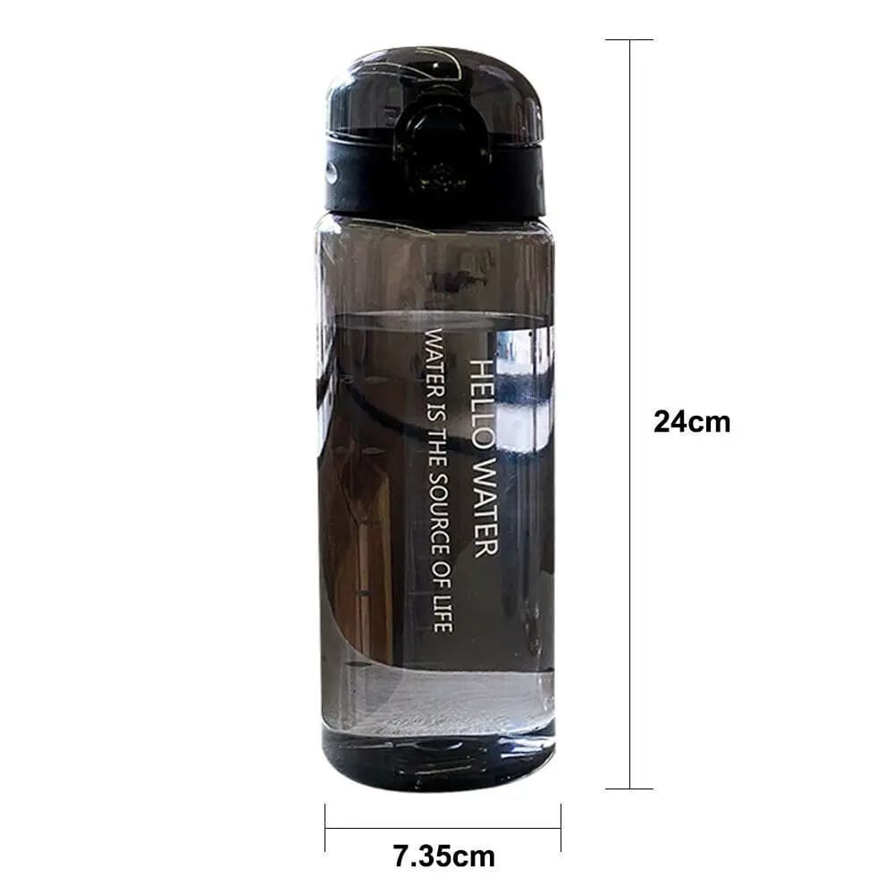 Sports Transparent Water Bottle 780ml Portable Gym Travel Clear Leakproof Drinking Bottle Frosted Bottle - 6