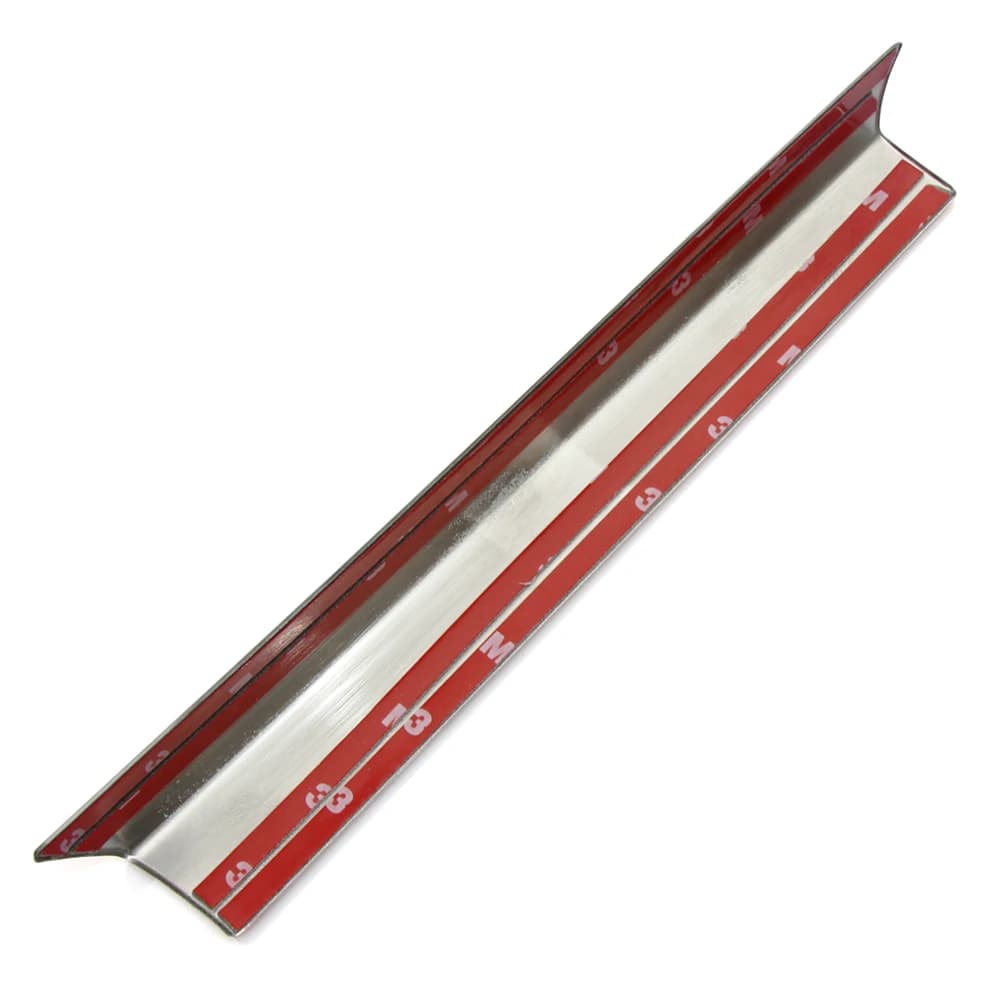 إكسسوارات عالية الجودة من الستانلس ستيل لحامل الأكواب وصندوق مسند الذراع لسيارات فولفو S60 /S60L/ V60/ XC60، تزيين فضي - 4