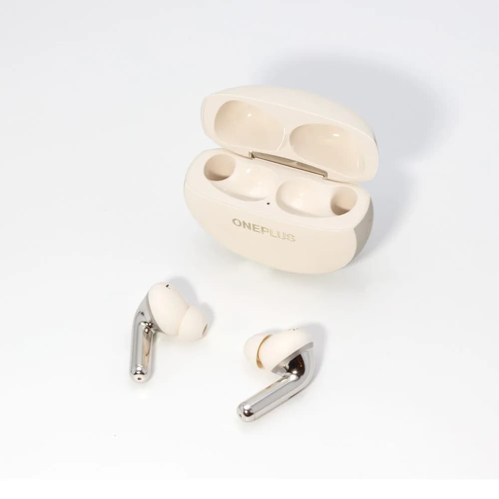 سماعات بلوتوث ترو وايرلس ون بلس بادز برو 3 إصدار عالمي 100% جديدة، إلغاء ضوضاء نشط 50dB، بطارية تدوم 43 ساعة، متوافقة مع ون بلس 12 و12 آر - 5