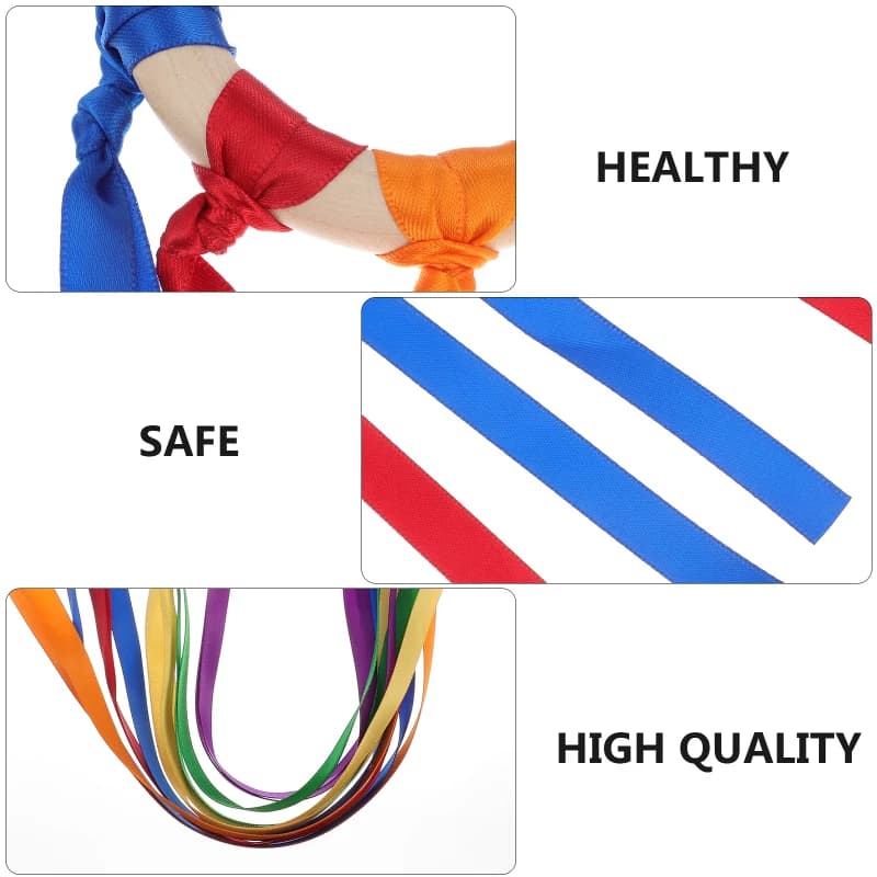 لعبة حسية على طراز مونتيسوري لحديثي الولادة ، حلقة شريط للأطفال غير سامة ، التعرف على الألوان ، تطوير لعبة حسية ، خالية من بيسفا - 5