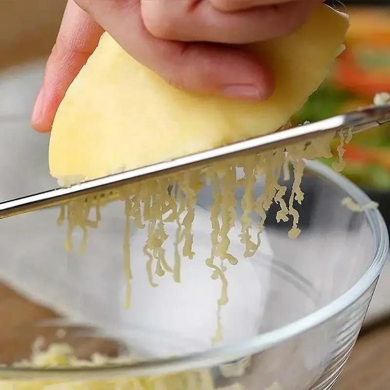New Stainless Steel Handheld Cheese Grater Multi-PurposeKitchen Food Graters for Chocolate Butter Fruit Vegetable Kitchen Items - 3
