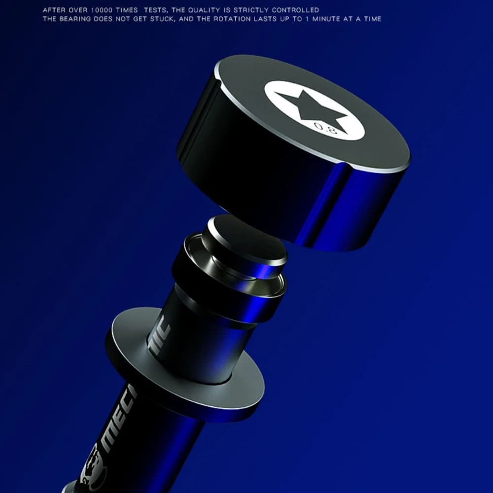 ميكانيكي 6 في 1 iShell ماكس هاون مفك براغي صغير مجموعة قوية صلابة مغناطيسية الدقة المغنيسيوم سبائك السيليكون مفك البراغي - 5