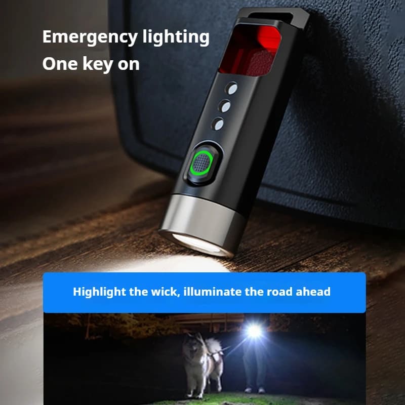 فيليبس 1121p مصباح يدوي LED مع كاشف الكاميرا مصابيح جيب صغيرة EDC نوع C USB قابل لإعادة الشحن مصباح جيب محمول للمنزل - 6
