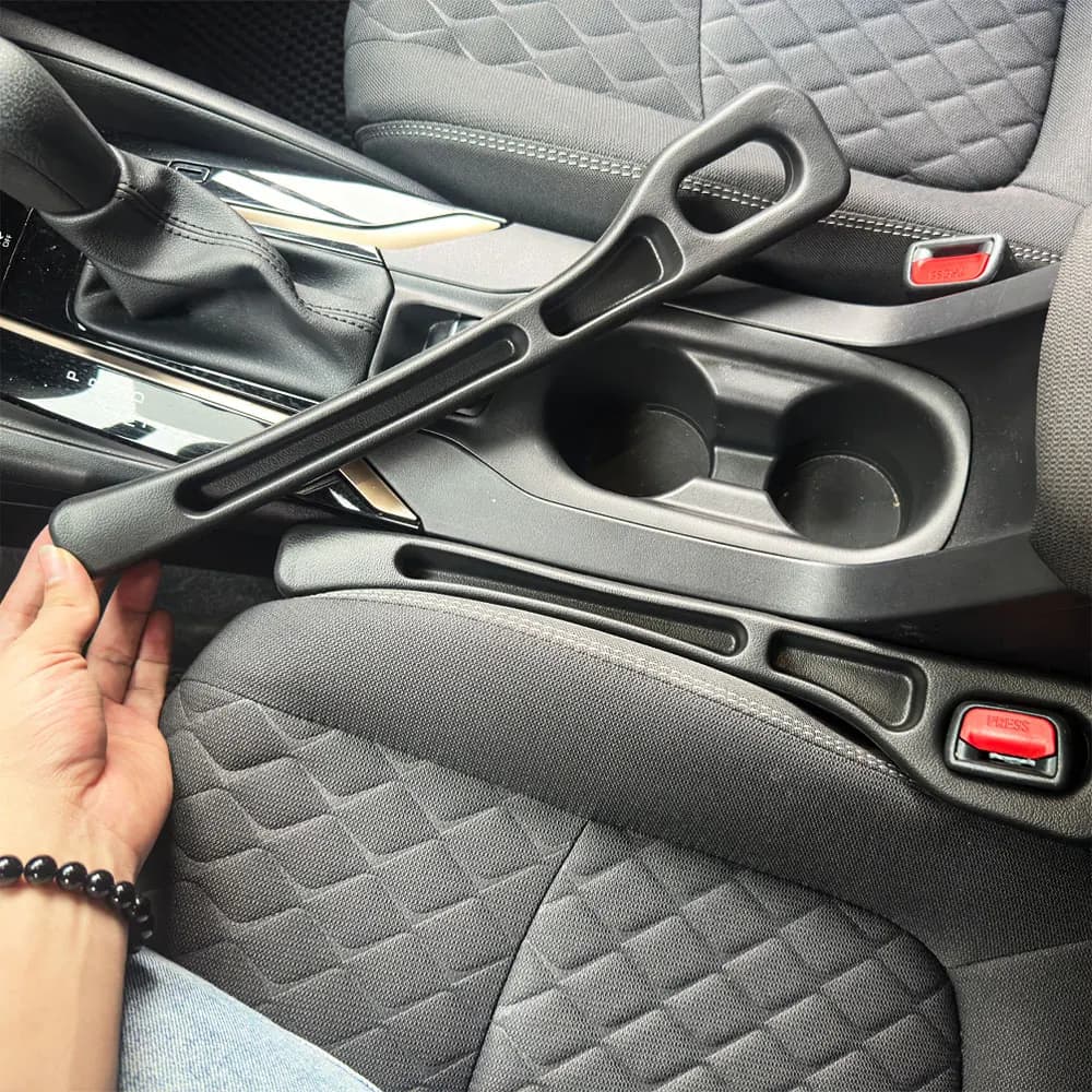 For Kia Carnival Sedona KA4 2020 2021 2022 2023 2024 2025 2026 2PCS Car Seat Leak Proof Strips Gap Side Seam Filler Storage - 3