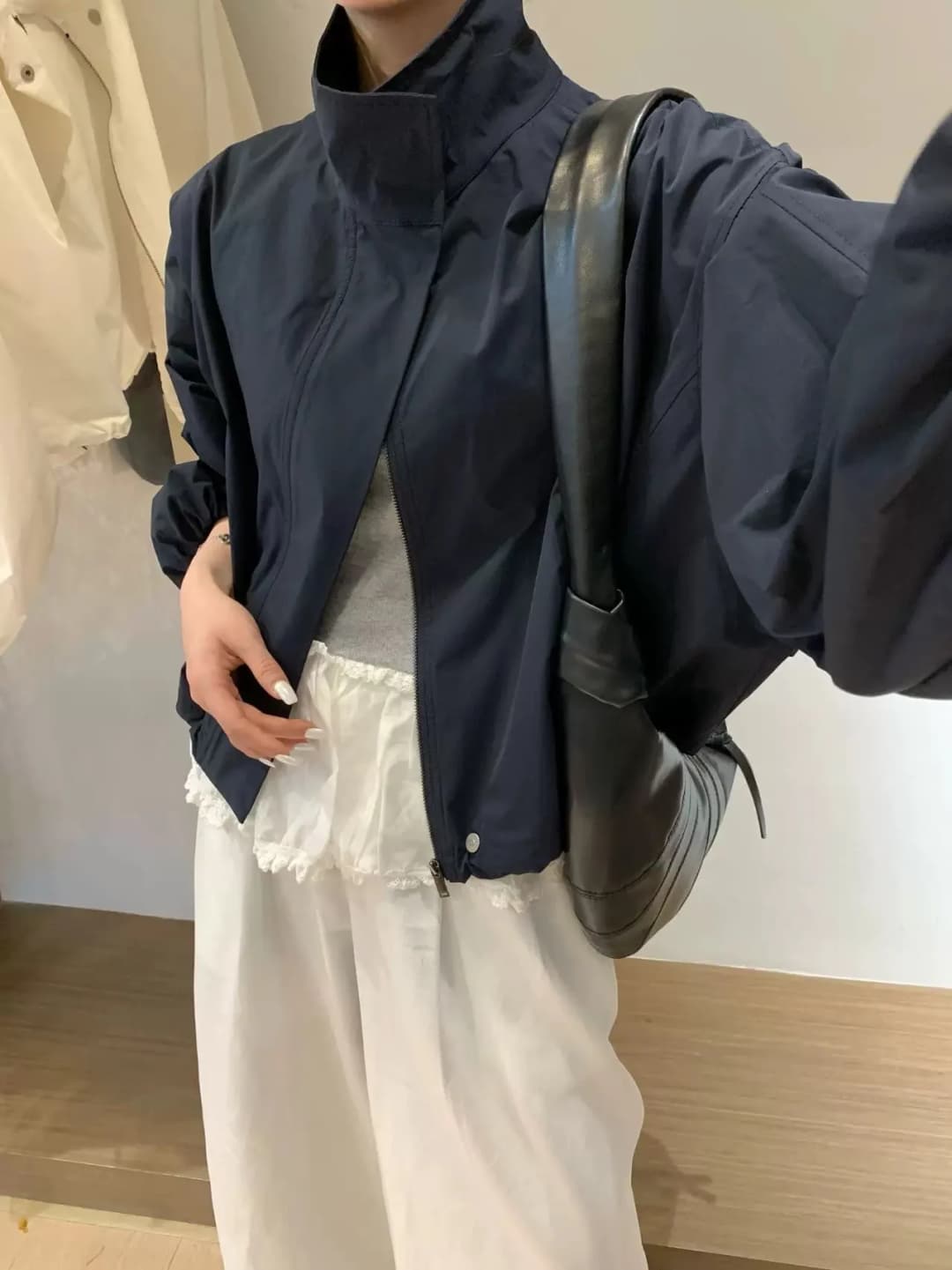 Casual ort Women's Jaet European Sle Spring Summer New Loose Windbreaker Sun Protection Zipper Design Commute Sle - 4