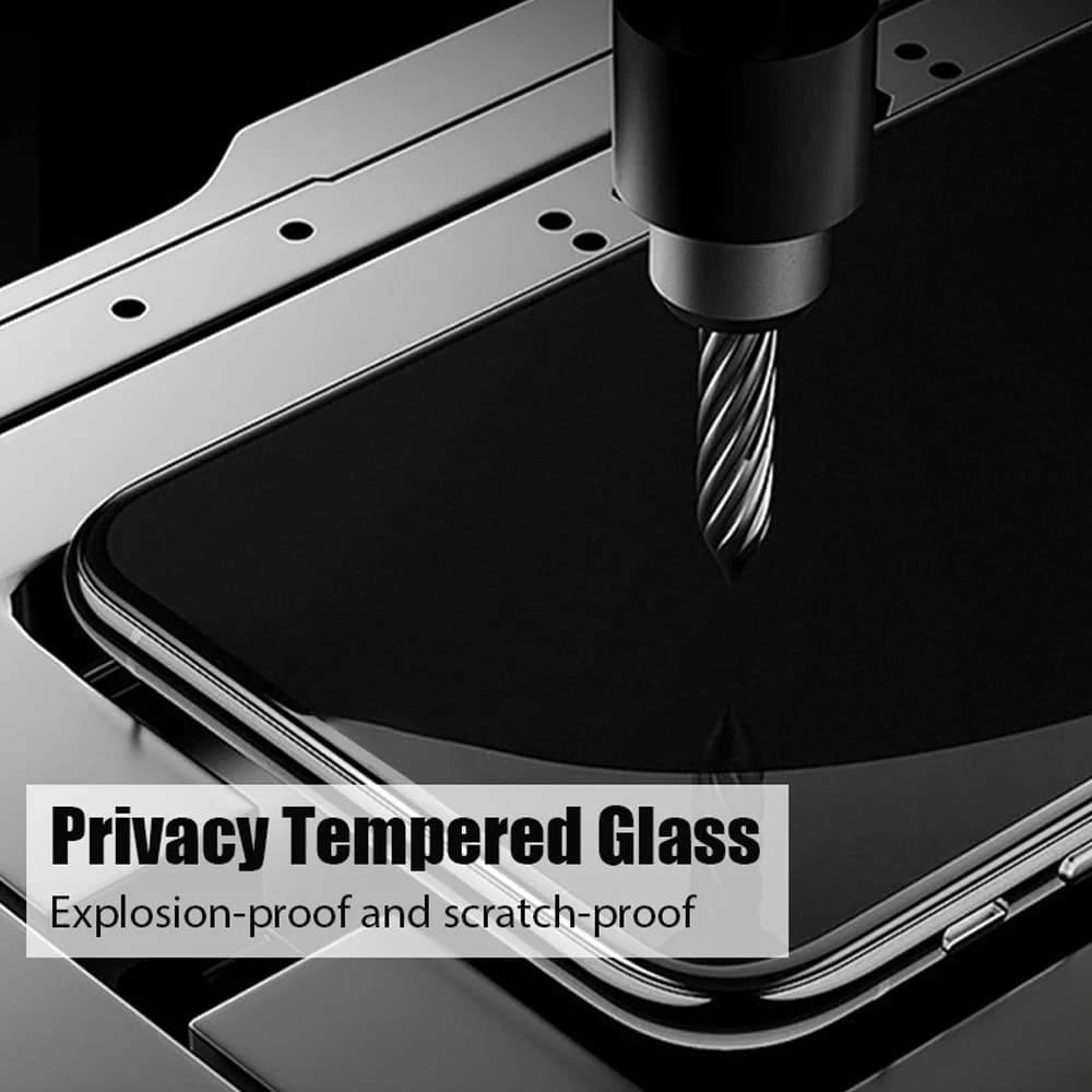 1/3/5 PCS Anti Spy Tempered Glass For iPhone 17 16 15 Pro Max Privacy Screen Protector iPhone 16 Front Film iPhone 15 14 Plus verre trempe iphone 17 16e 14 13 12 11 Privacy Film - 6