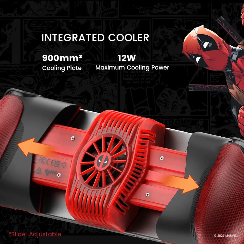 وحدة تحكم GameSir X3 Pro إصدار Deadpool، سلكية Type-C، مرخصة من Marvel، متوافقة مع آيفون 16/15 سلسلة وأندرويد - 3