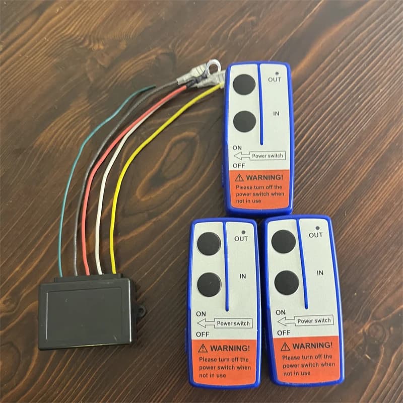 12 فولت/24 فولت الثقيلة اللاسلكية ونش التحكم عن بعد عدة مقاوم للماء سماعة ل جيب ATV على الطرق الوعرة سحب شاحنة قارب مقطورة الانتعاش - 5