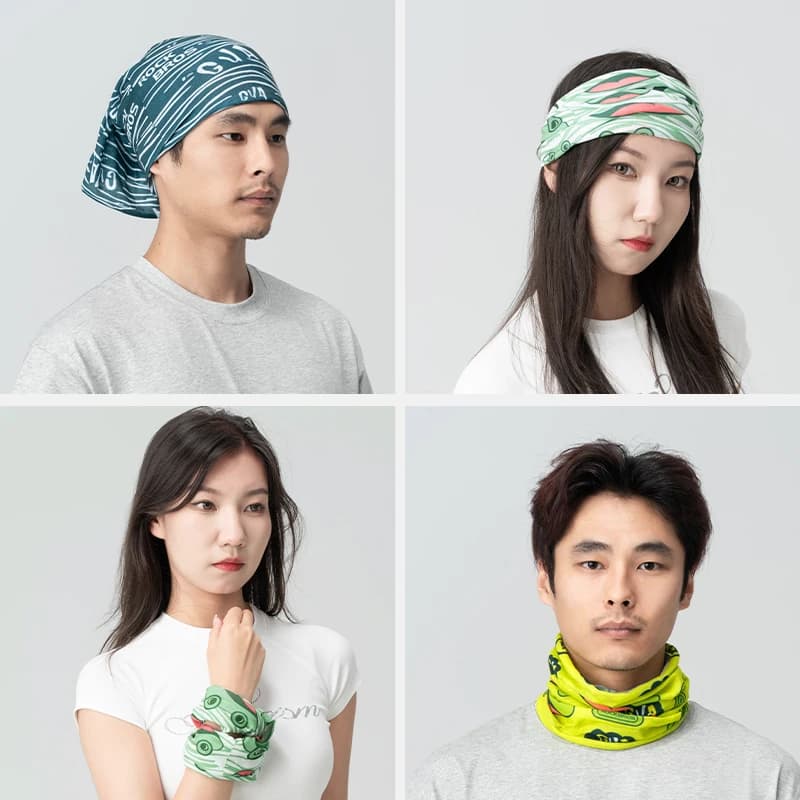 ROCKBROS Cycling Face Mask Sun Protection Hooded Scarfs Summter Breathable Bike Headband Motorcycle MTB Road Bicycle Headscarf - 6