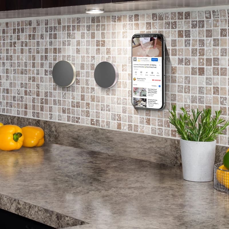 حامل هاتف السيارة المغناطيسي، دعامة تثبيت مغناطيسية على لوحة قيادة السيارة، دعم الهاتف الذكي في السيارة لهاتف iPhone Samsung Xiaomi - 4