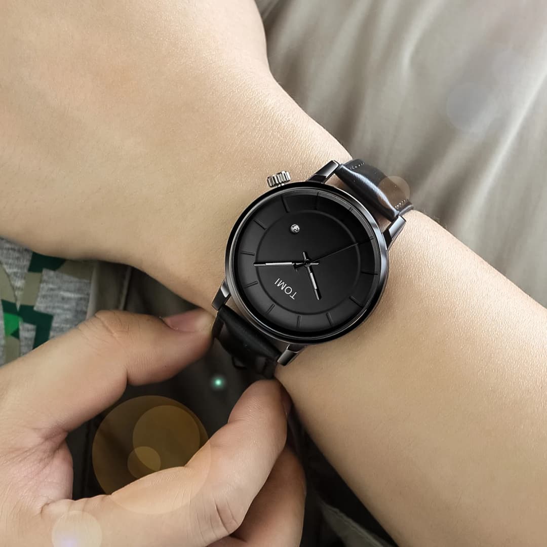 ساعة TOMI فاخرة رجالي موضة علامة تجارية أصلية ساعة كوارتز رجالي للأعمال - 2