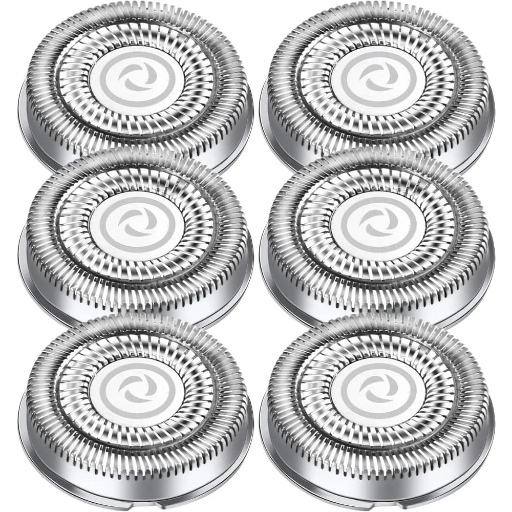 Aquatouch Replacement Shaver Heads Compatible with Series 1000 2000 3000 5000 AT8xx AT7xx PT8xx PT7xx - New Accessories